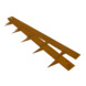 Tuinafboording multi edge Corten staal 1m