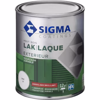 Sigma Exterieur lak hoogglans 750 ml
