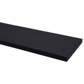 Plank eiken zwart 19x195 mm 250 cm