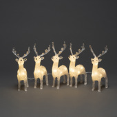 Kerstverlichting set 5 rendieren 40LED