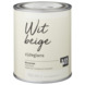 Karwei binnenlak zijdeglans wit beige 750 ml