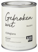 Karwei binnenlak zijdeglans gebroken wit 750 ml