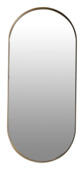 Spiegel Bobby ovaal goud
