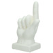 Ornament Hand wit 12.5x9x19.5cm