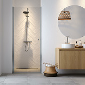 Sealskin Hooked draaideur voor douche nis 90x200 cm Chroomkleur