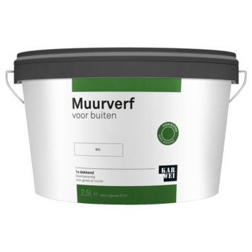 hout lotus Haiku KARWEI muurverf buiten wit 2,5 liter kopen? muurverf-wit-latex- | Karwei