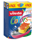 Vileda schuurspons Color 4 stuks
