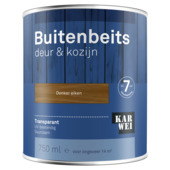 KARWEI buitenbeits deur & kozijn transparant donker eiken 750 ml