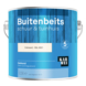 KARWEI buitenbeits schuur & tuinhuis dekkend RAL 9001 crème wit 2,5 liter