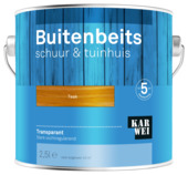 KARWEI buitenbeits schuur & tuinhuis transparant teak 2,5 liter