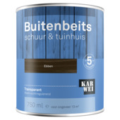 KARWEI buitenbeits schuur & tuinhuis transparant ebben 750 ml