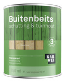 KARWEI buitenbeits schutting & tuinhout transparant kleurloos 750 ml