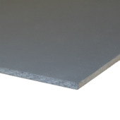 Compactplaat HPL 244x20 cm dikte 6 mm antraciet weerbestendig