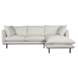 KARWEI Chaise longue Gayle rechts structuur zand