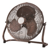 Handson vloerventilator Roma 30cm koperkleur