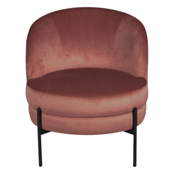 Ondeugd passie verlies Fauteuil Eef fluweel roze kopen? fauteuils | Karwei