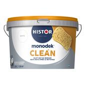 Histor Monodek Clean muurverf wit 2,5 liter