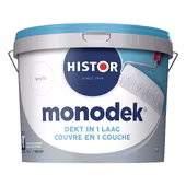 Histor Monodek muurverf wit 10 liter