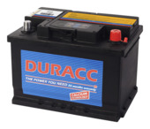 Duracc startaccu 12V 54ah 55426