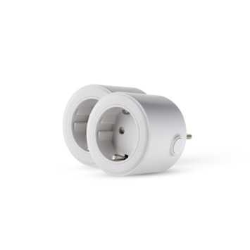 Qnect Wifi Stopcontact 16 A EU Type NL/ BE Duopack