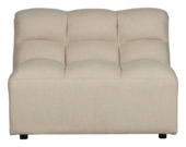 Fauteuil Pepper plat geweven zand