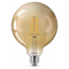 Philips LED globe E27 50W filament goud dimbaar