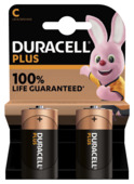 Duracell Batterij C Alkaline Plus 2 stuks