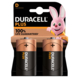 Duracell Batterij D Alkaline Plus 2 stuks