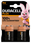 Duracell Batterij 9V Alkaline AA Plus 2 stuks