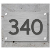 Pickup 3D Home plaat wit  acrylaat 3 mm 10 x 15 cm