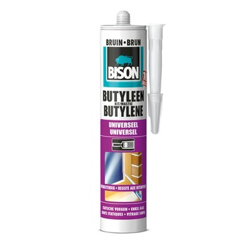 Bison butyleenkit bruin 310 ml