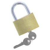 KARWEI Hangslot messing 20 mm 2 stuks gelijksluitend