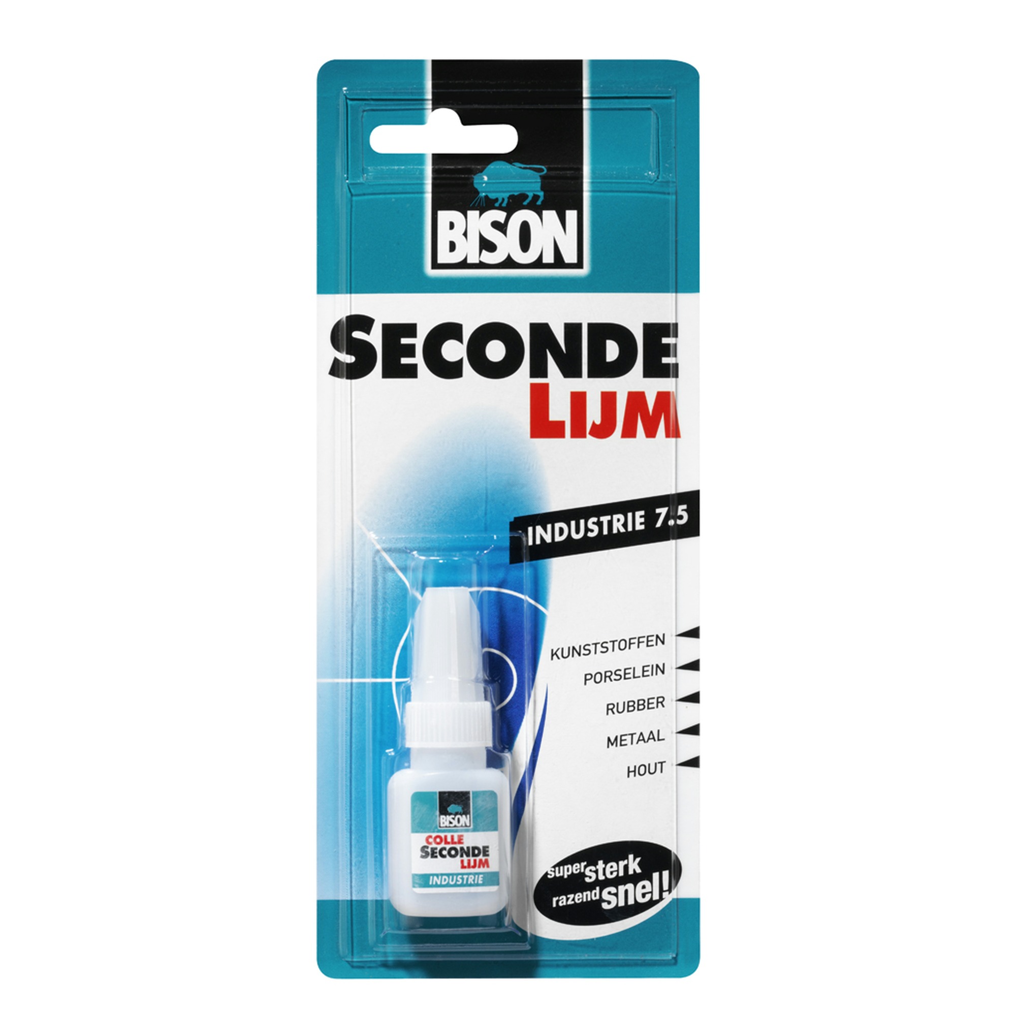 Bison Secondelijm Industrie Blister 75 bison kopen in de aanbieding