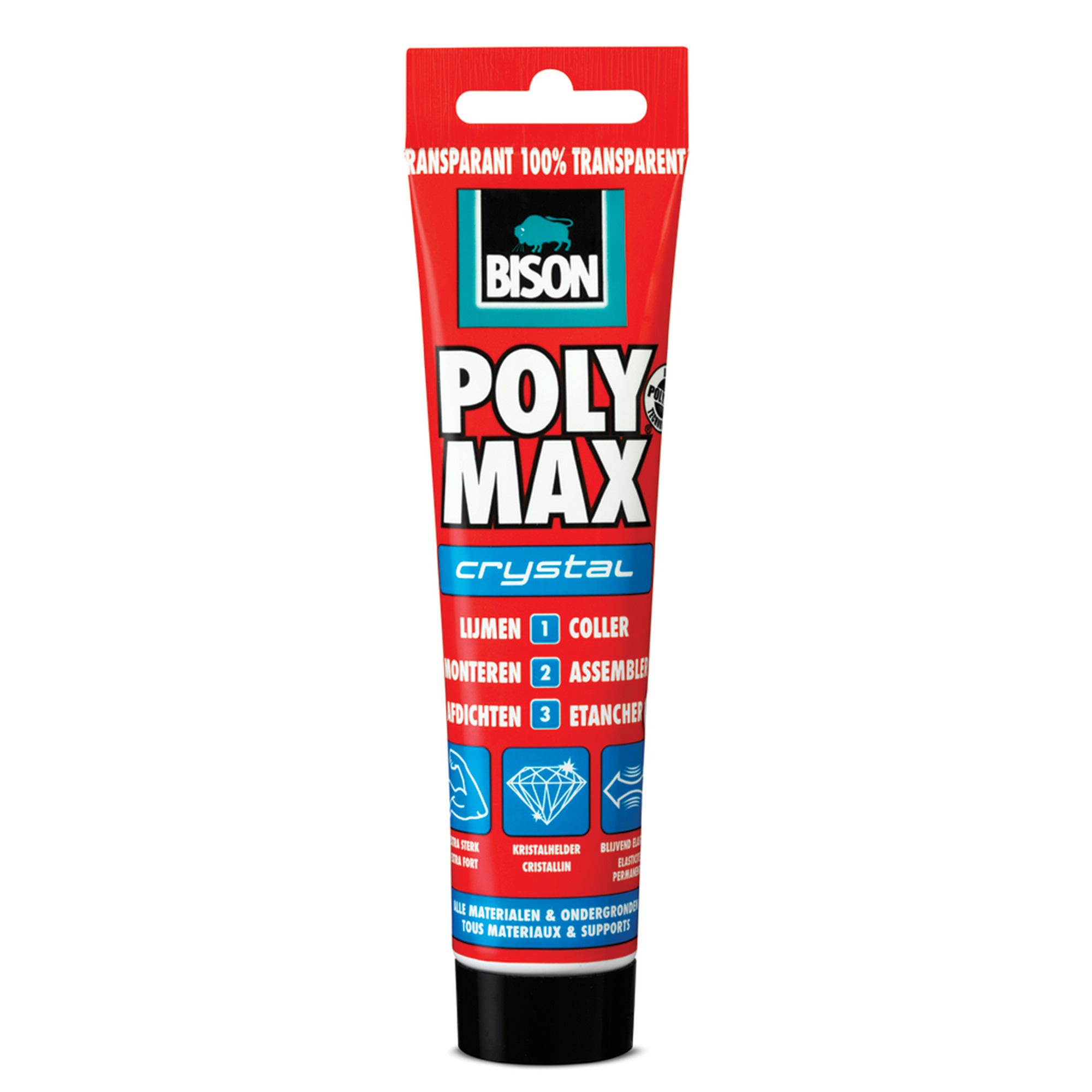 Bison Poly Max Crystal Express Hangtube 115 bison kopen in de aanbieding