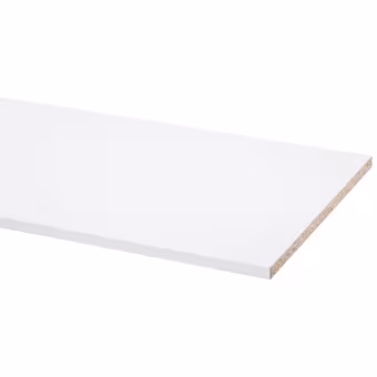 Meubelpaneel wit 250x40 cm dikte 18 mm