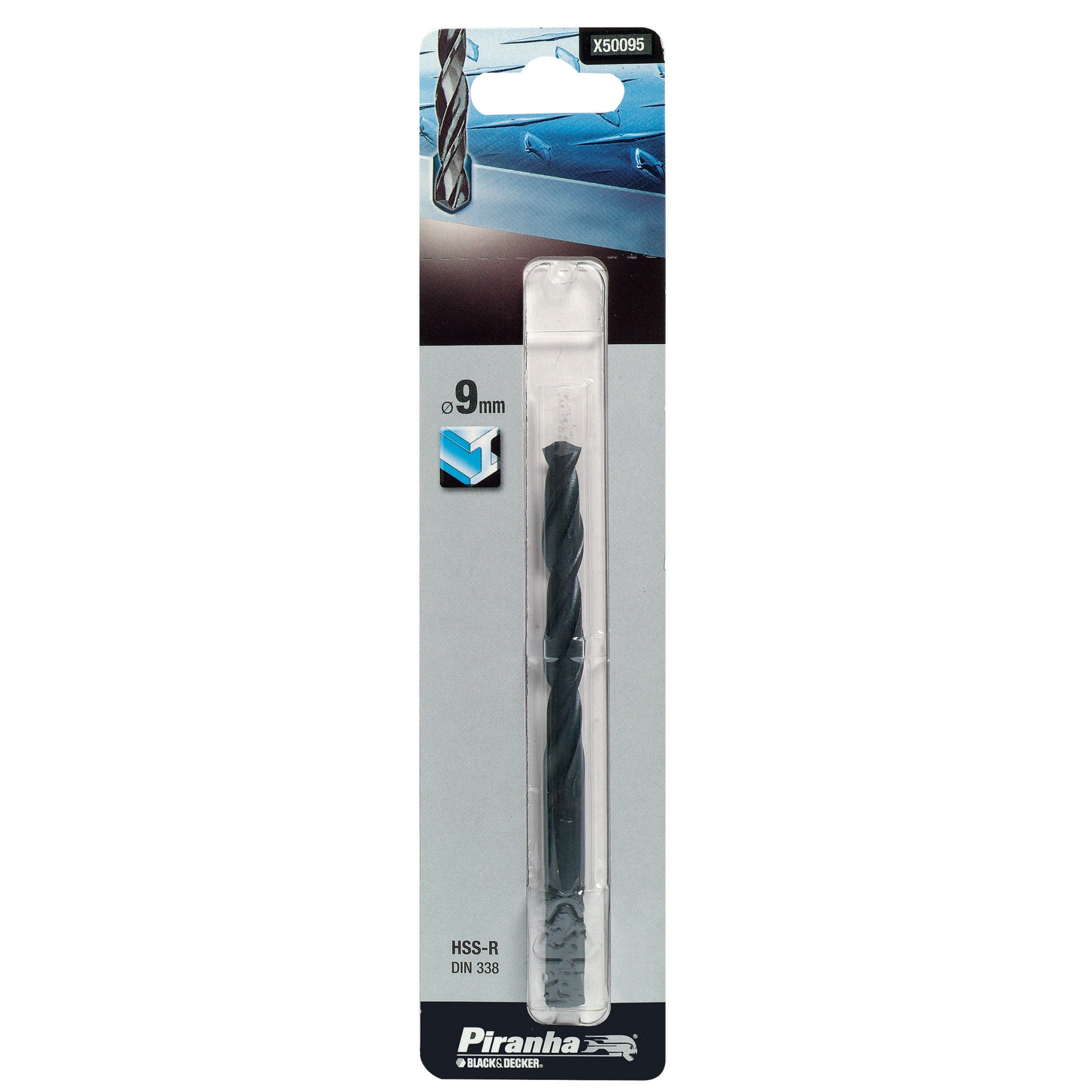 Piranha Metaalboor X50095 Qz Hss R 9 Mm piranha kopen in de aanbieding