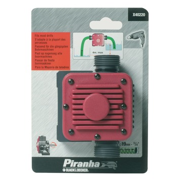 Piranha vloeistofpomp 3/4 inch aansluiting X40220-XJ
