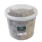 Emmer strooivoer mix 4 kg (strooivoer, pitten, doppinda's)
