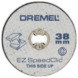 Dremel EZ SpeedClic snijschijven SC456B (12 stuks) voor metaal