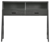 WOOOD Bureau Connect grenen zwart