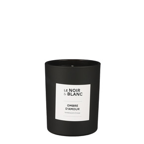 Le Noir & Blanc geurkaars Ombre d'amour