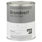 Karwei binnenlak grondverf 750 ml wit