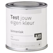 Karwei Kleurtester binnenlak mat 100 ml