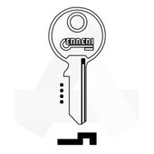 Sleutel 7501000834 profiel normaal enkel