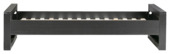 Bed Dennis 90x200cm grenen zwart