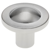 Knop Mette rvs look 40mm