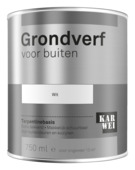 Karwei buitenlak grondverf 750 ml wit