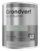 Karwei buitenlak grondverf 750 ml grijs