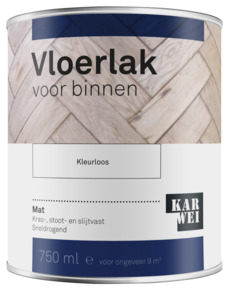 KARWEI vloerlak mat kleurloos 750 ml
