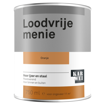 iets aankunnen ventilatie Karwei loodvrije menie grondverf oranje 750 ml kopen? metaallak | Karwei